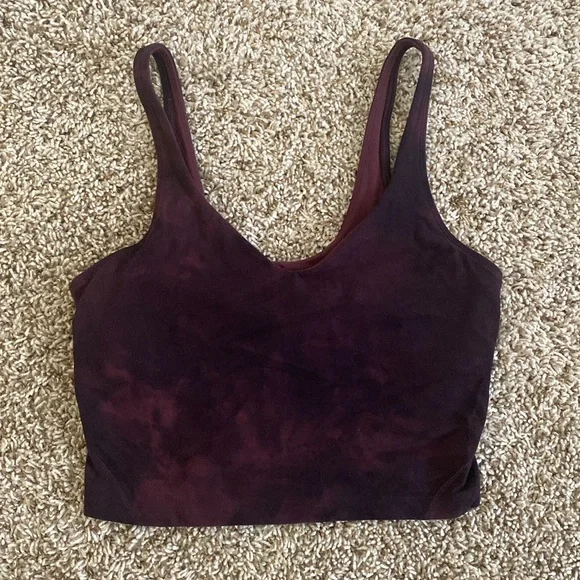 Lululemon Align Tank in Diamond Dye Cassis (8) - Picture 3 of 7